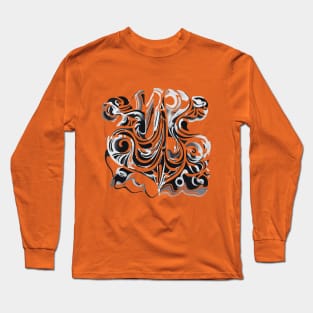 perfectly random pattern design Long Sleeve T-Shirt